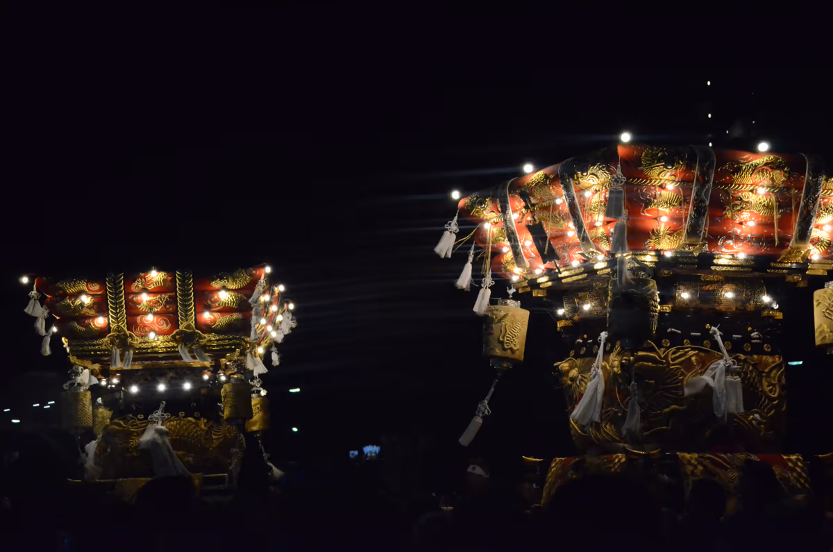 投稿写真：神戸市垂水　秋祭りの夜長