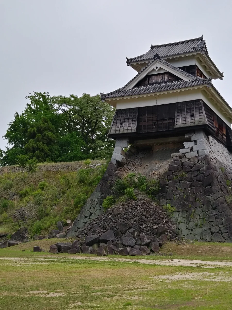 投稿写真：熊本城二の丸石垣近景
