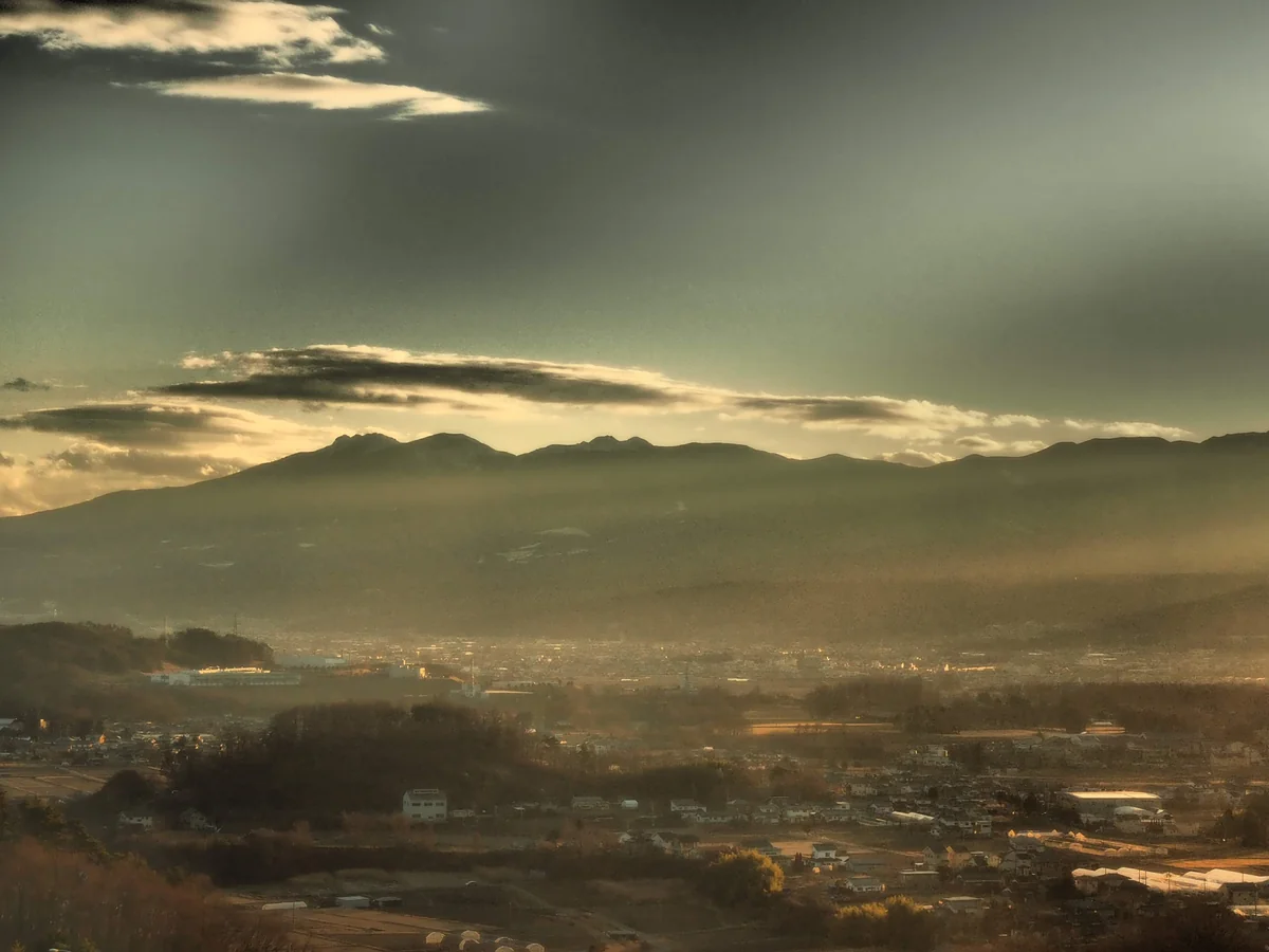 投稿写真：佐久平夕景