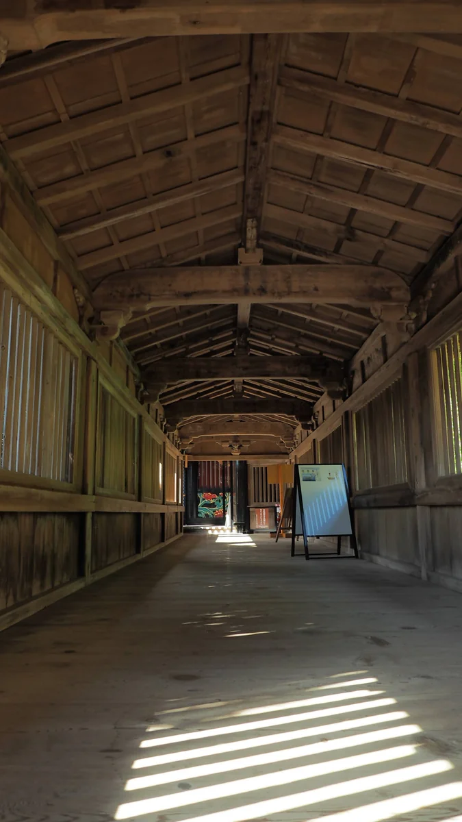 投稿写真：都久夫須麻神社　渡廊下