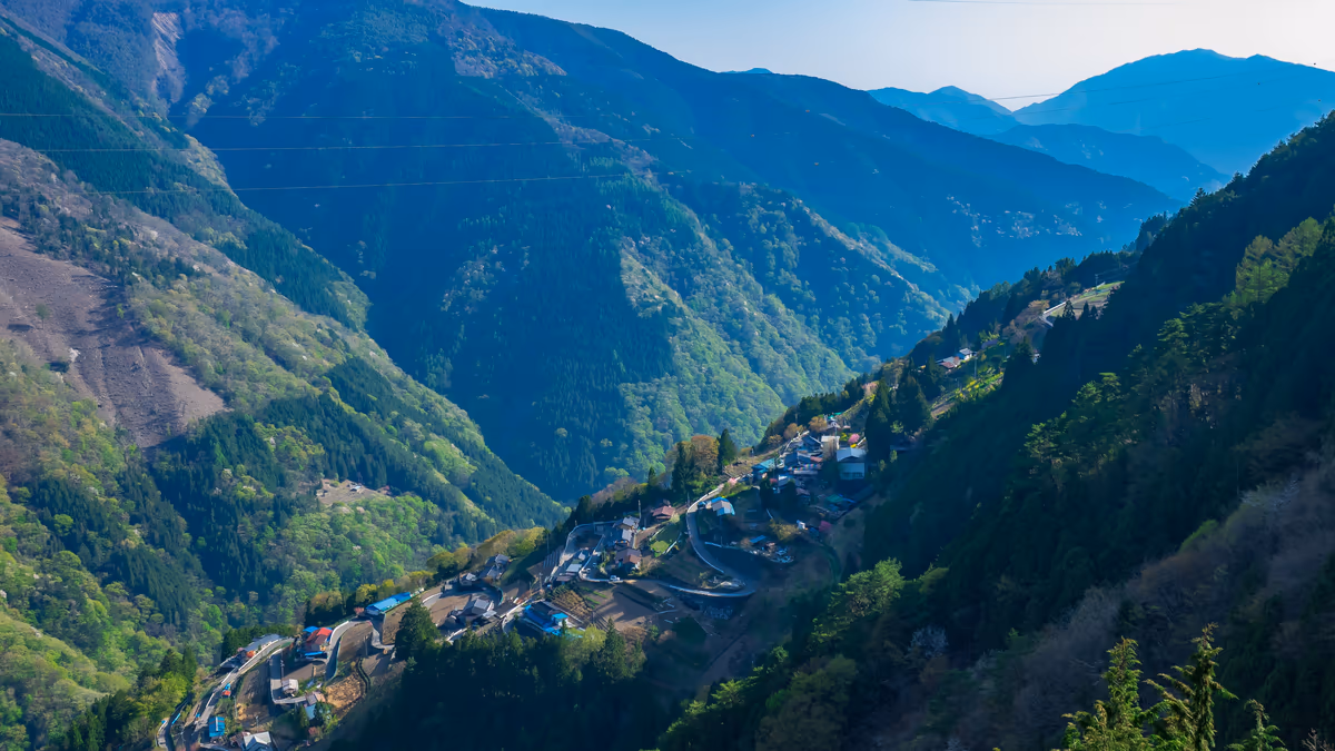 投稿写真：下栗の里の絶景