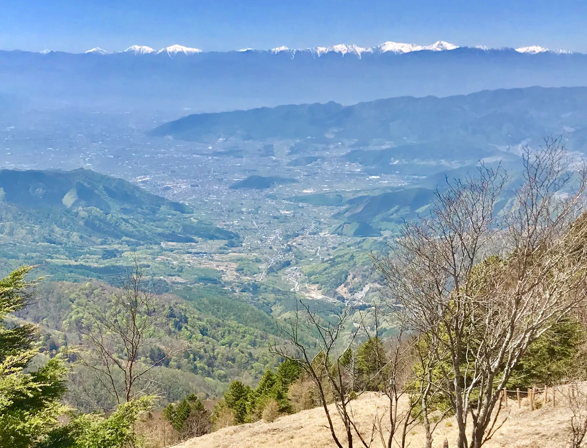 投稿写真：大菩薩峠からの甲府盆地と南アルプス
