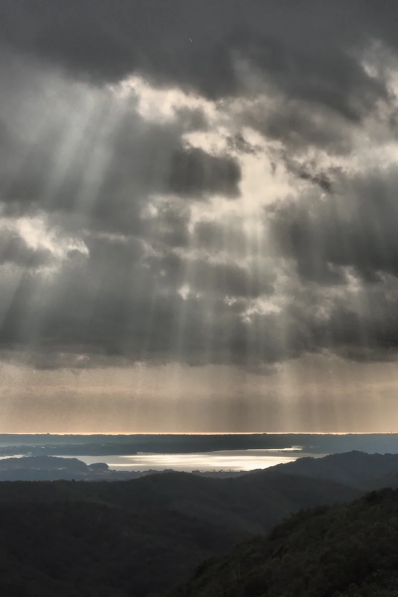 投稿写真：冬の光芒