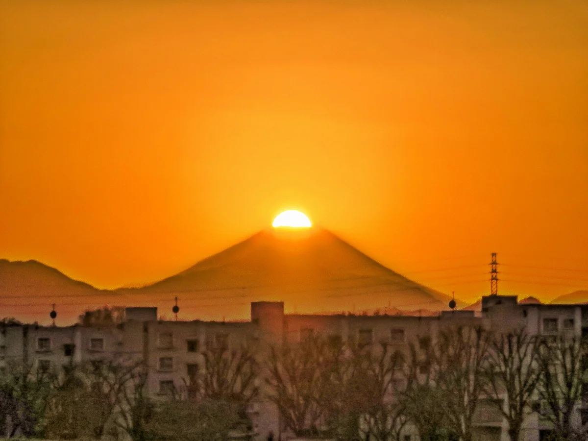 投稿写真：ダイヤモンド富士