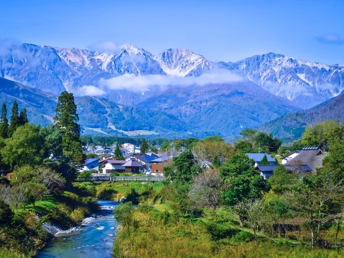 投稿写真：秋の白馬村