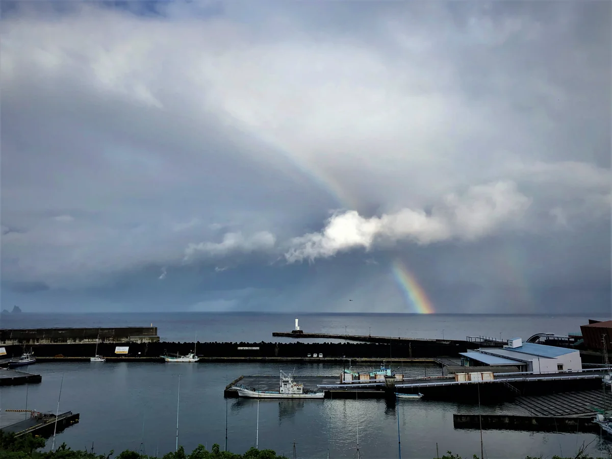 投稿写真：朝の虹