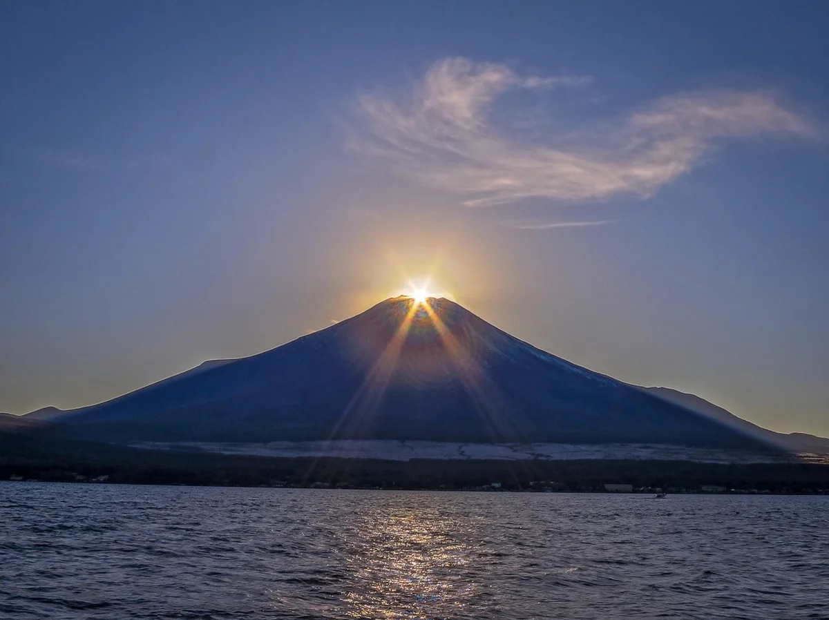 投稿写真：ダイヤモンド富士