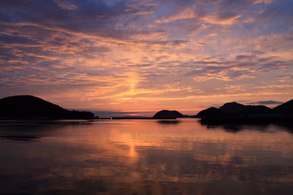 投稿：夕日色の世界