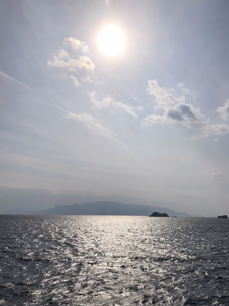 投稿写真：キラキラの海と小豆島
