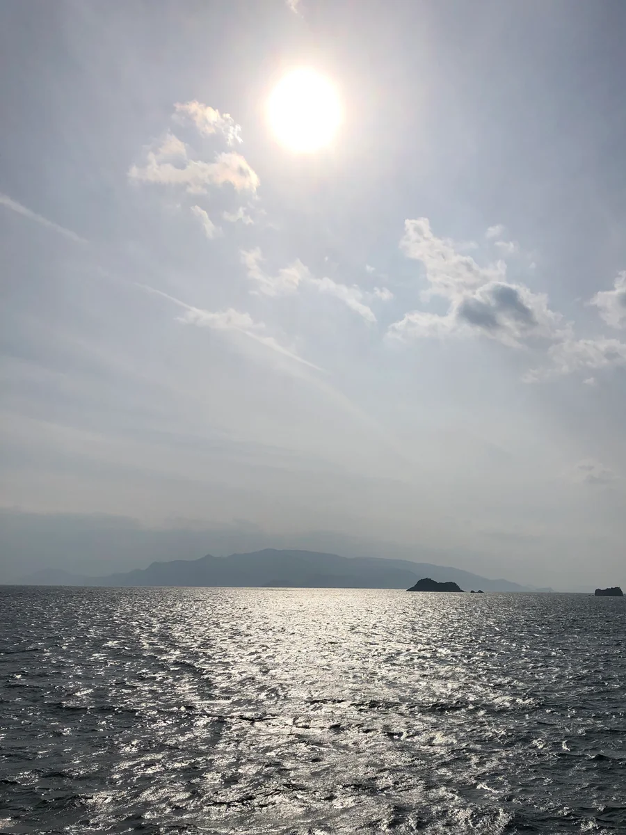 投稿写真：キラキラの海と小豆島