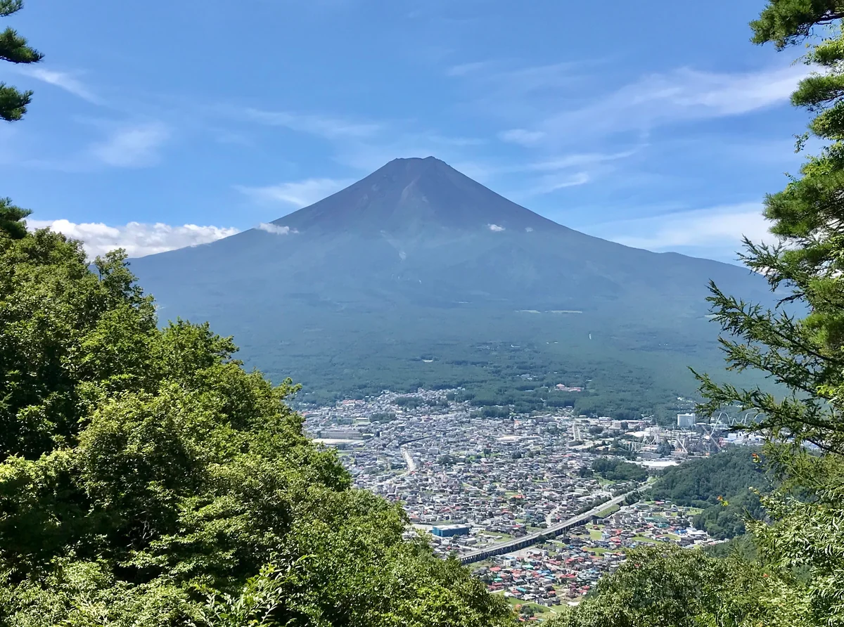 投稿写真：新倉山からの富士山