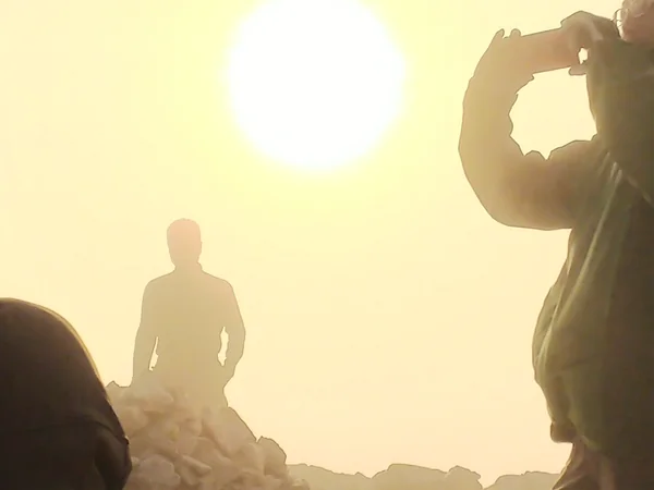 投稿：今日の太陽見納め。