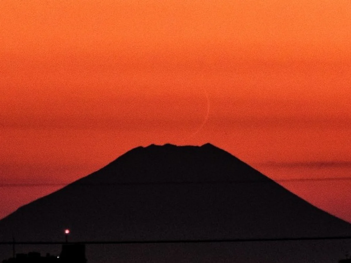 投稿写真：三日月パール富士