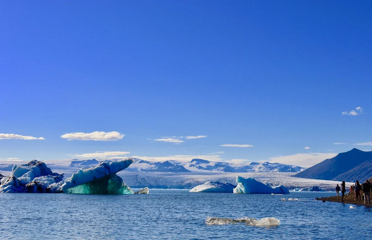 投稿写真：氷河の最期