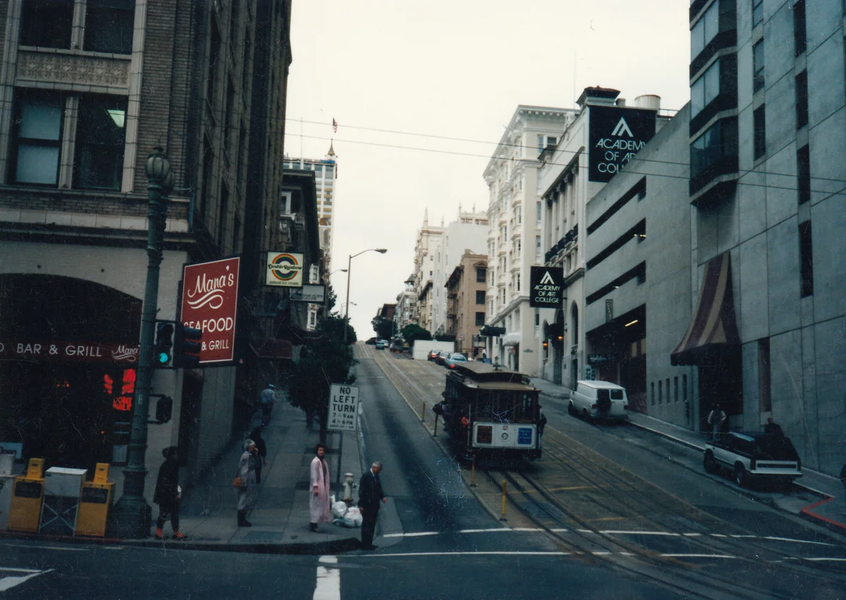 投稿写真：サンフランシスコのケーブルカー