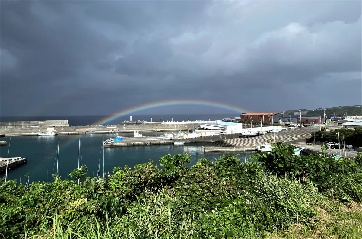 投稿写真：朝の虹