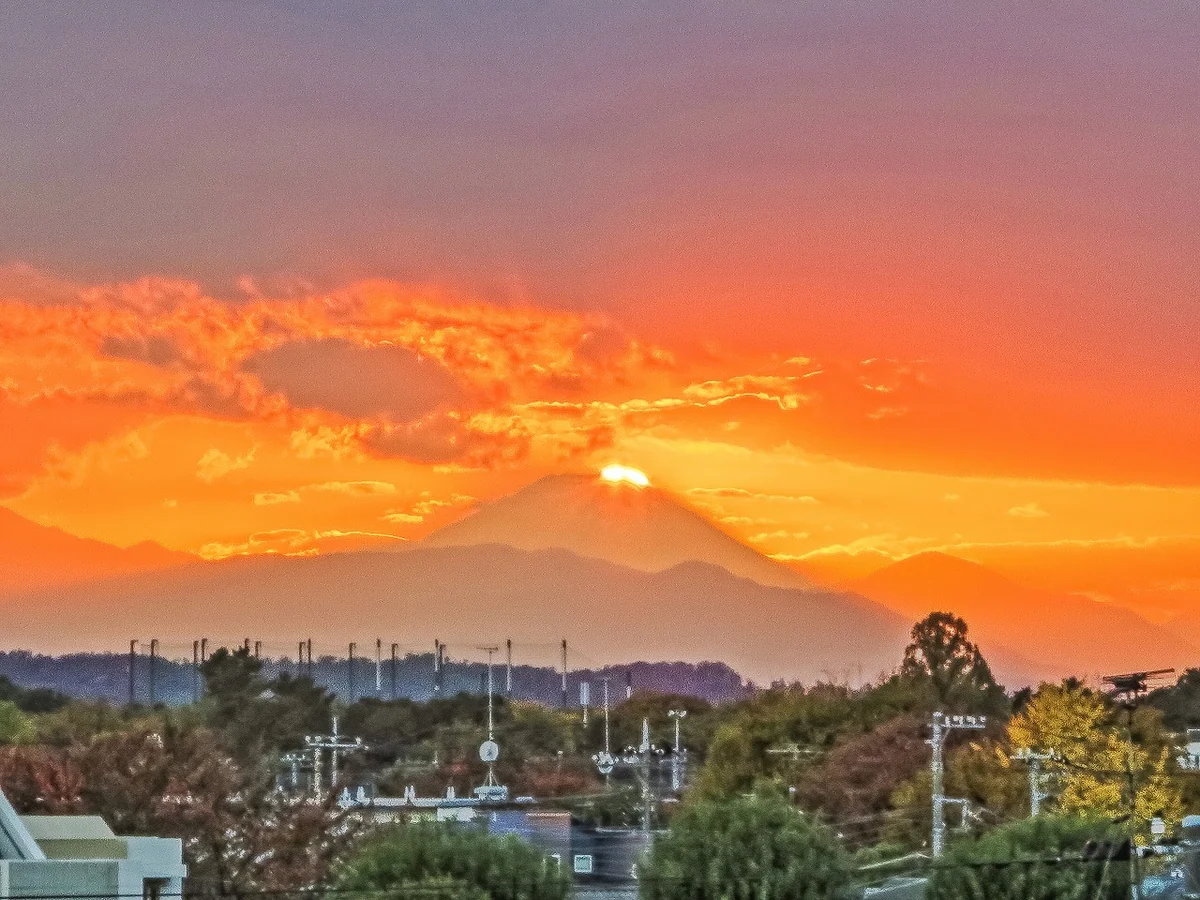 投稿写真：キャッツアイダイヤモンド富士