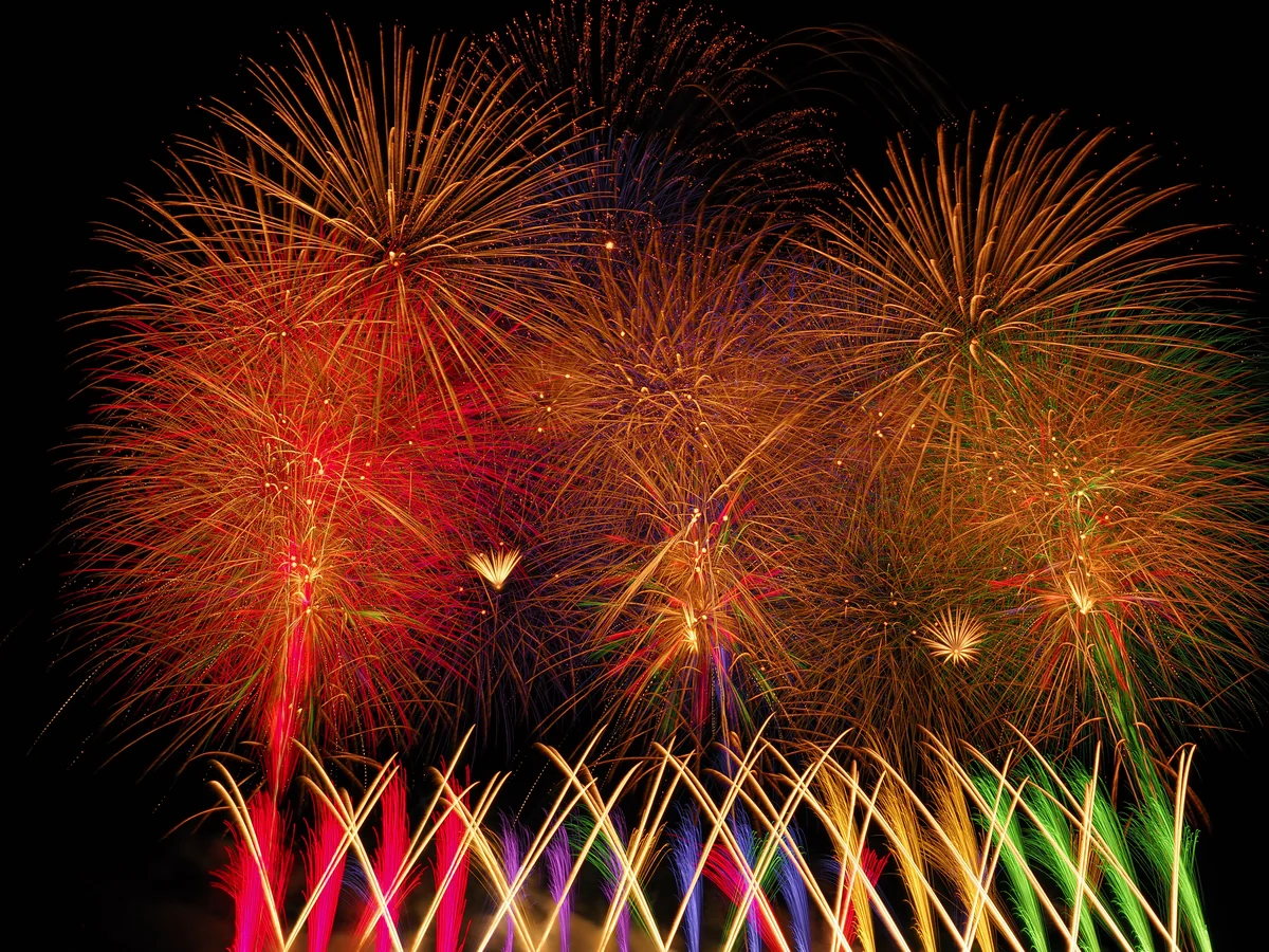 投稿写真：山形県赤川花火大会2018年