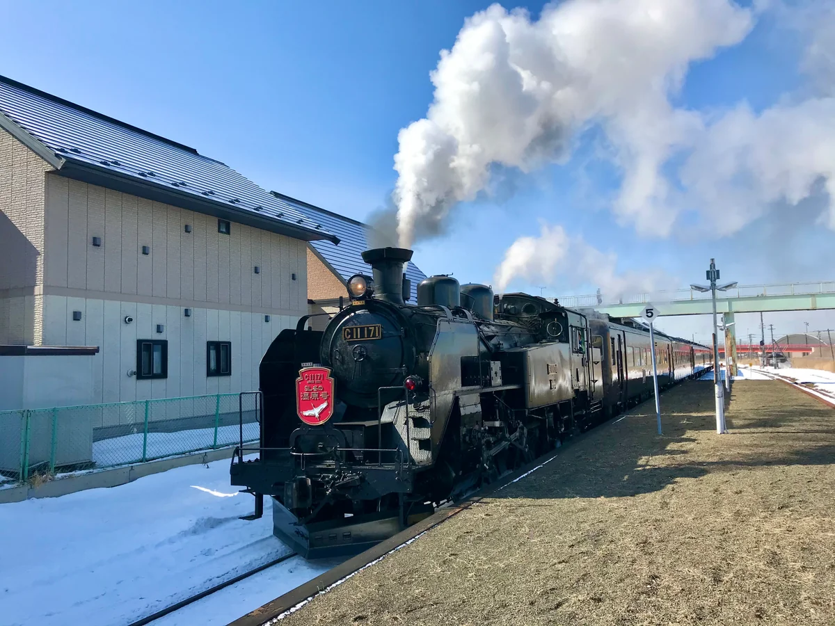 投稿写真：SL冬の湿原号