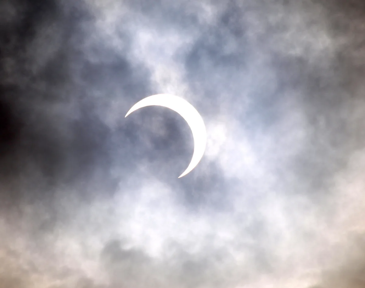 投稿写真：金環日食