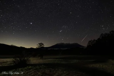 投稿：オリオン座と流れ星