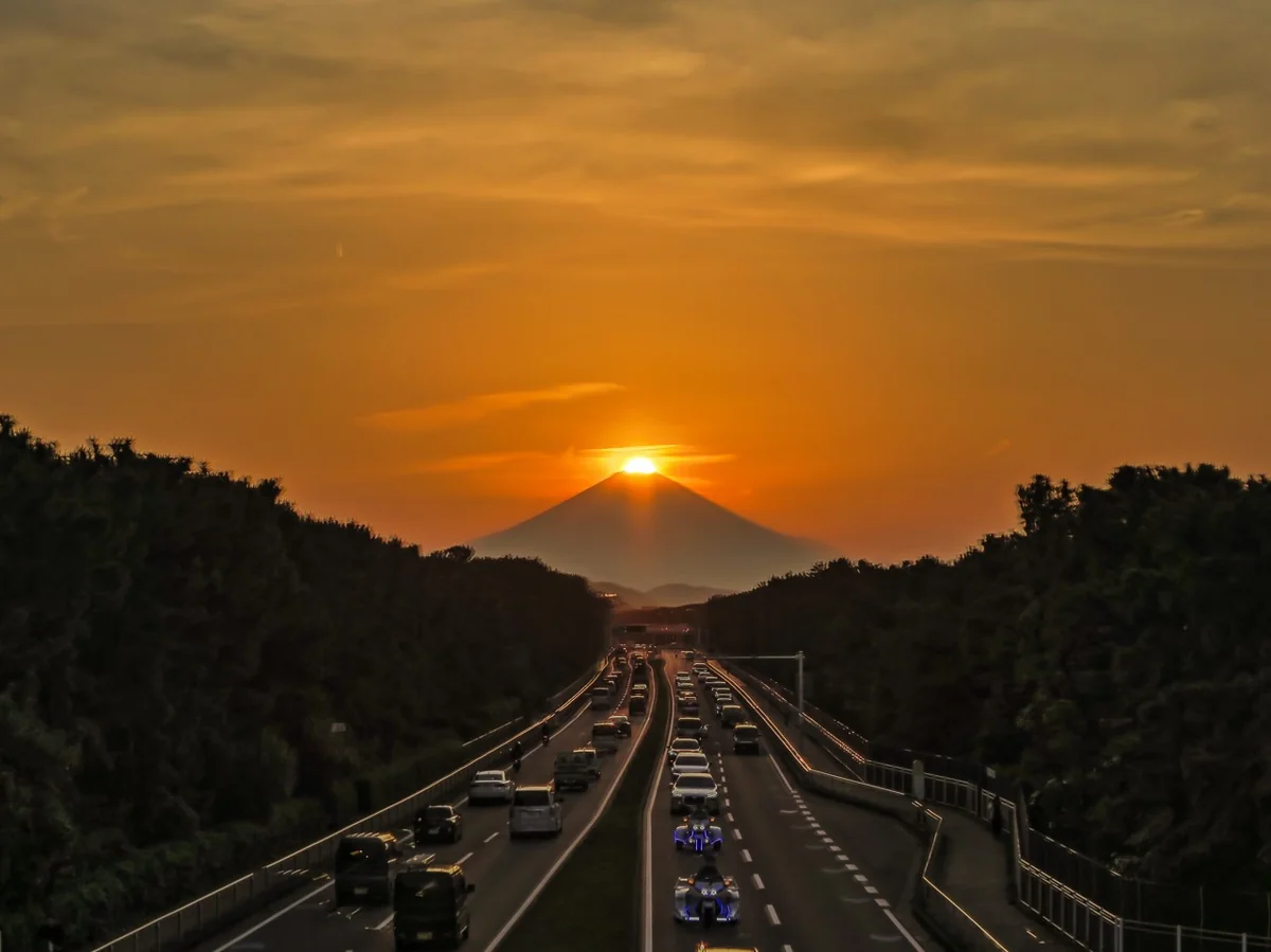 投稿写真：ダイヤモンド富士