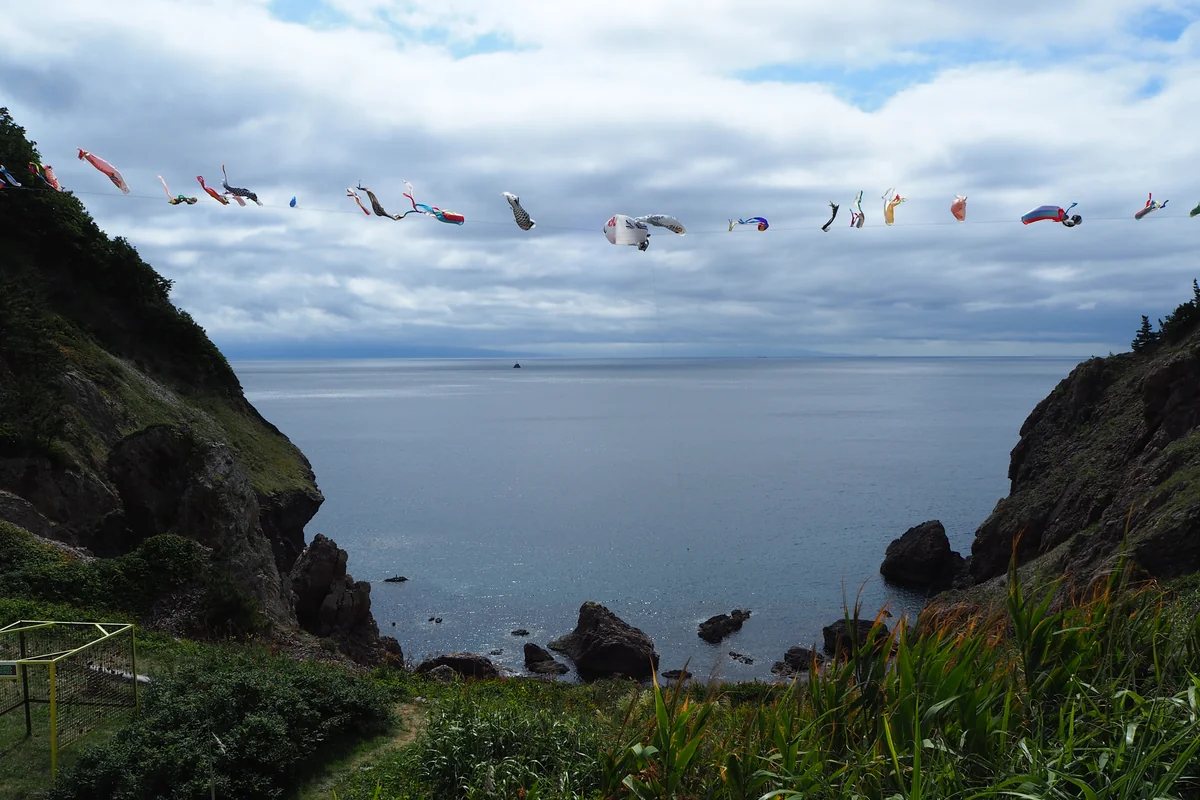 投稿写真：鯉のぼり、大海原へ
