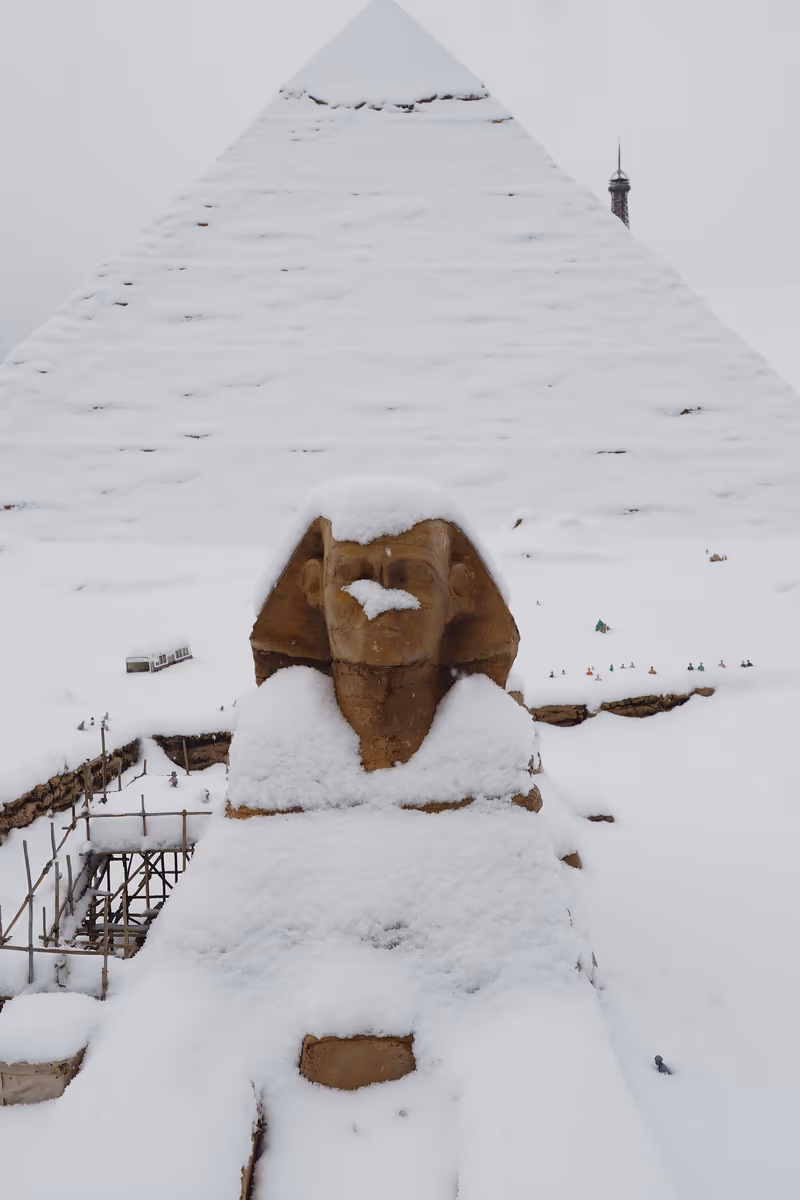 投稿写真：氷河期のピラミッド