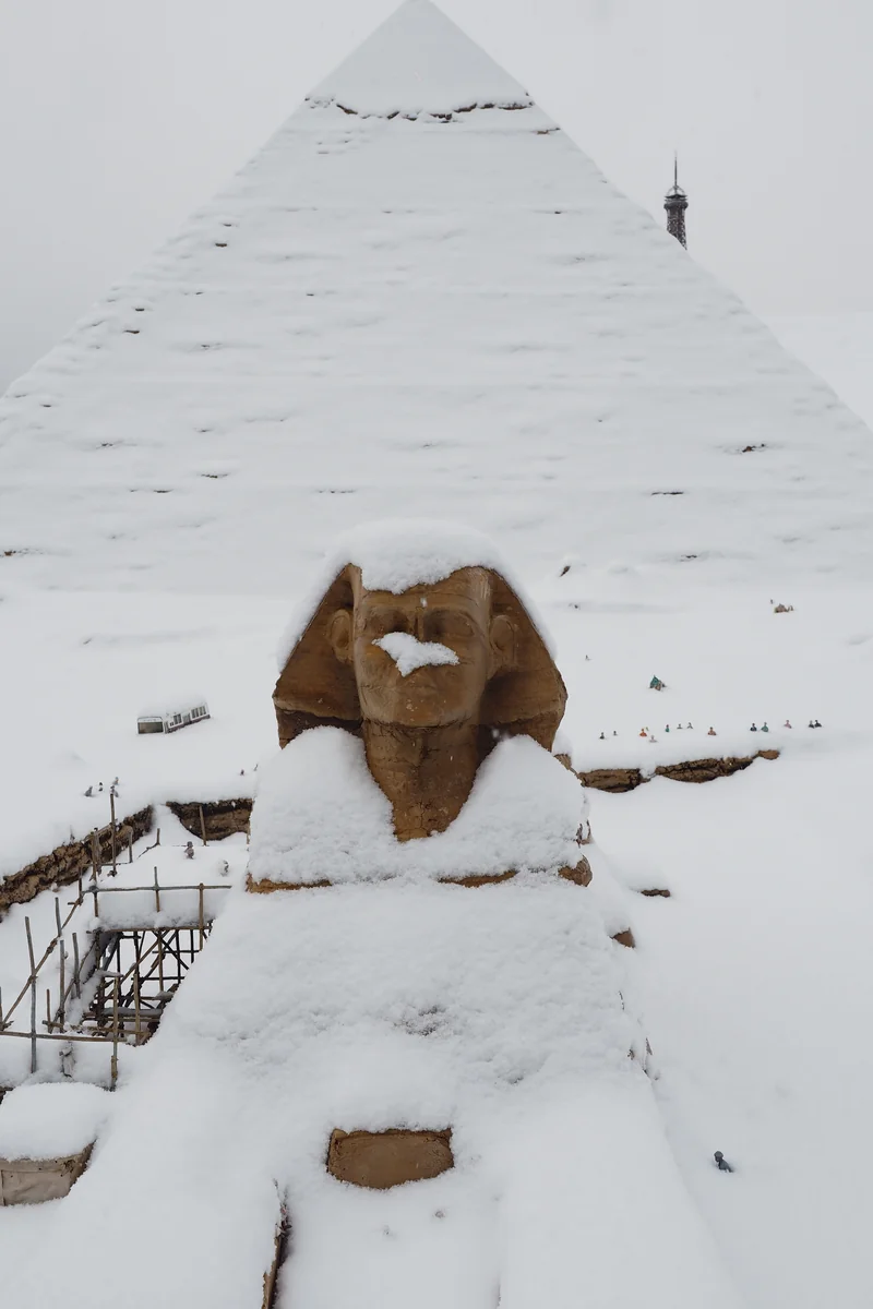 投稿写真：氷河期のピラミッド