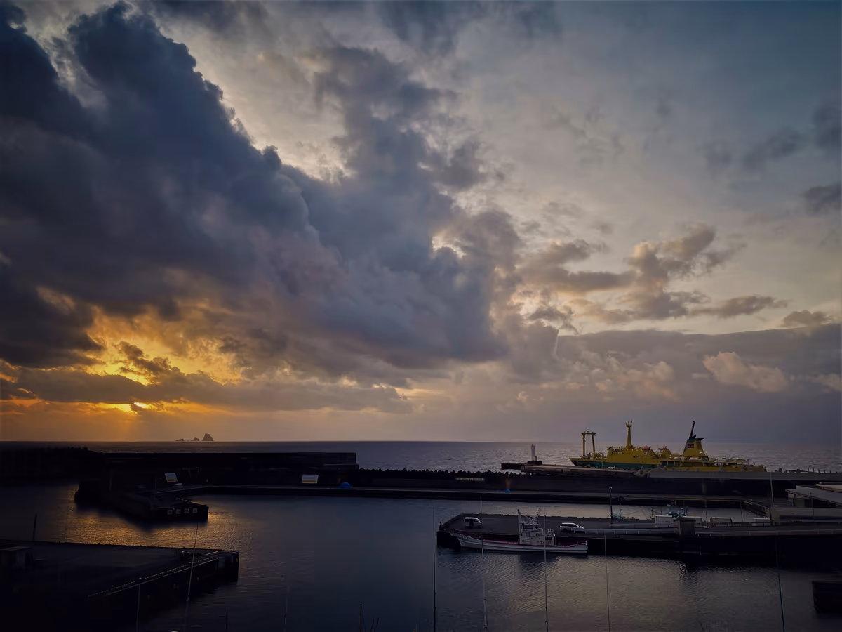投稿写真：夕方の橘丸