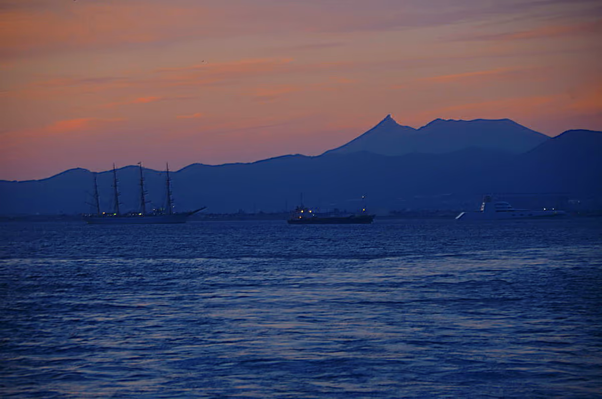 投稿写真：函館湾夕景