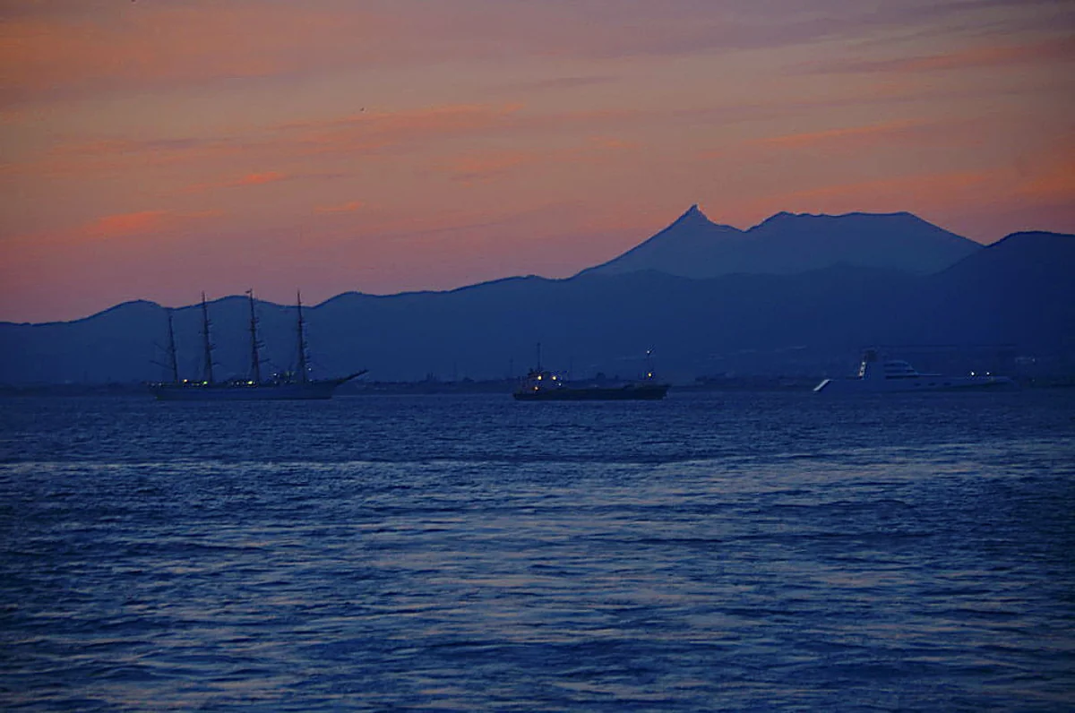 投稿写真：函館湾夕景