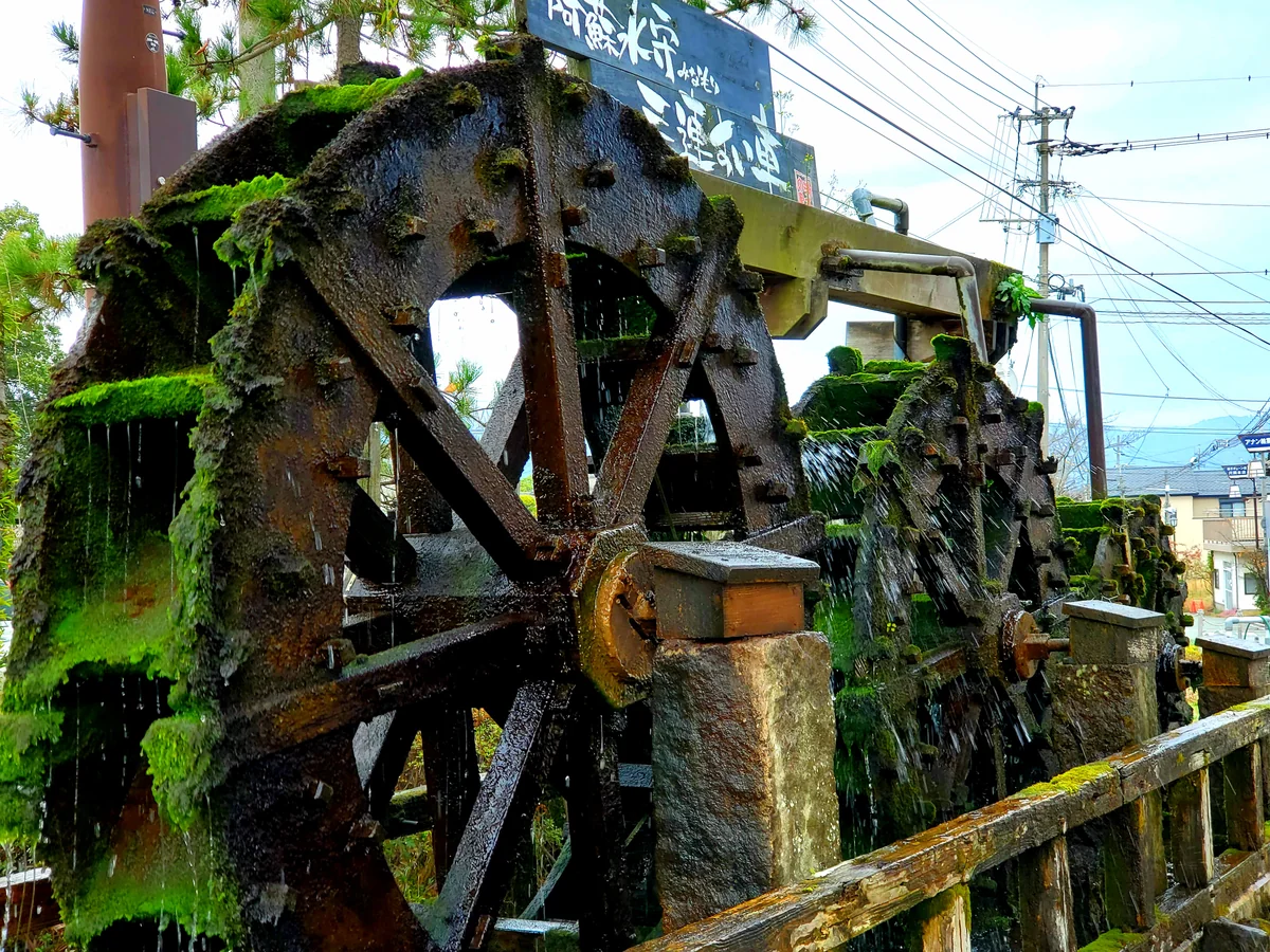 投稿写真：貴重な三連水車