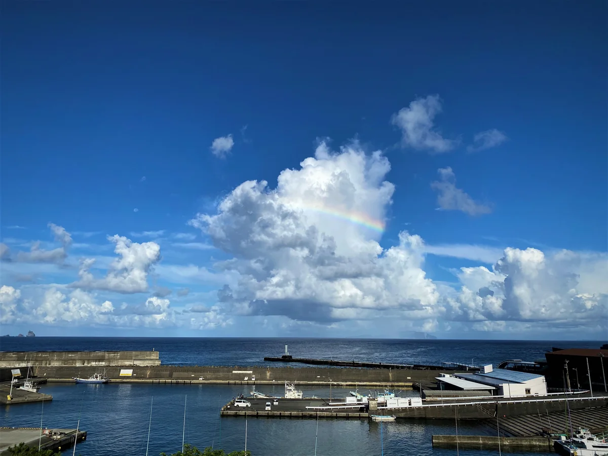 投稿写真：朝の虹