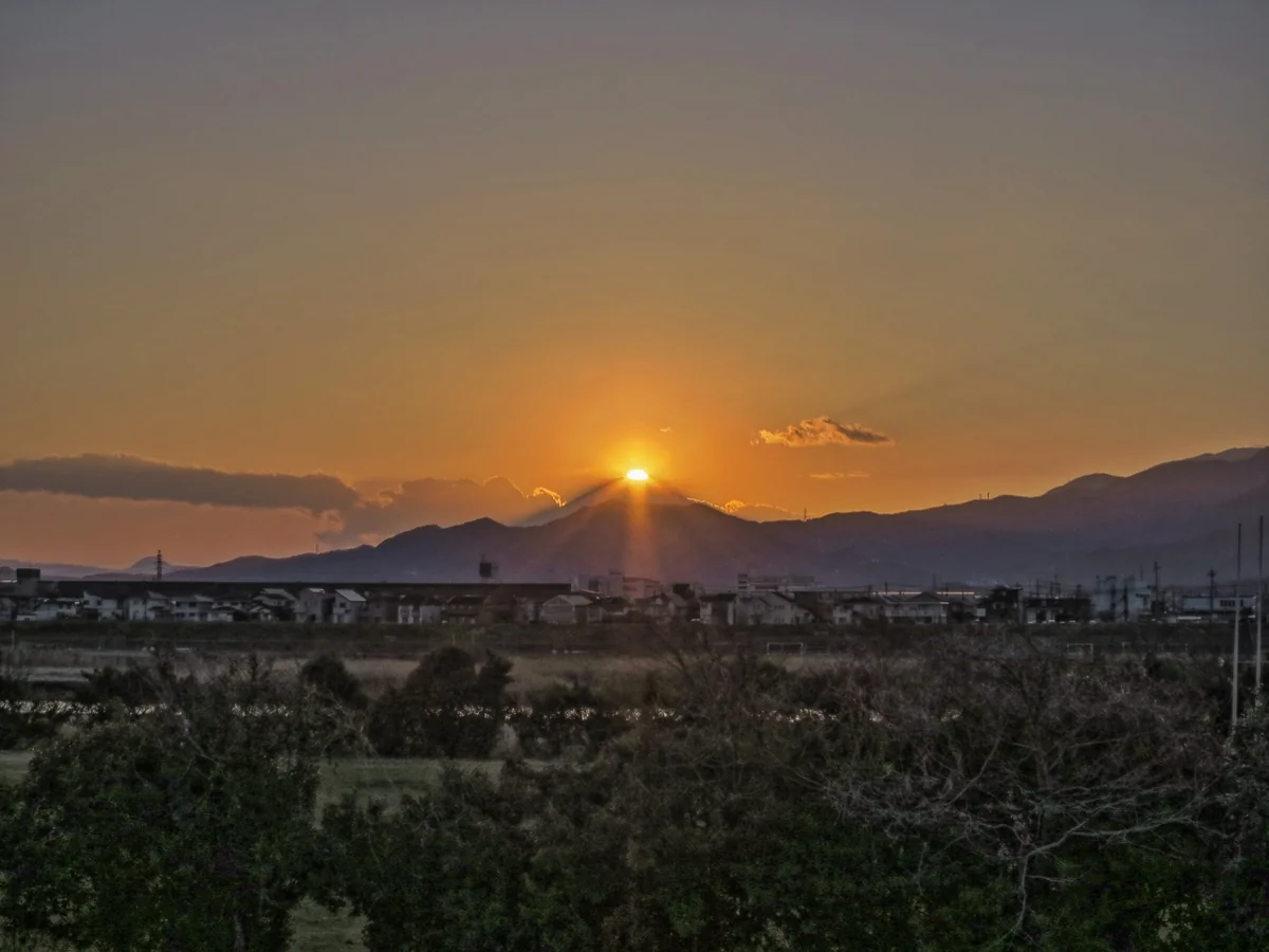 投稿写真：ダイヤモンド富士