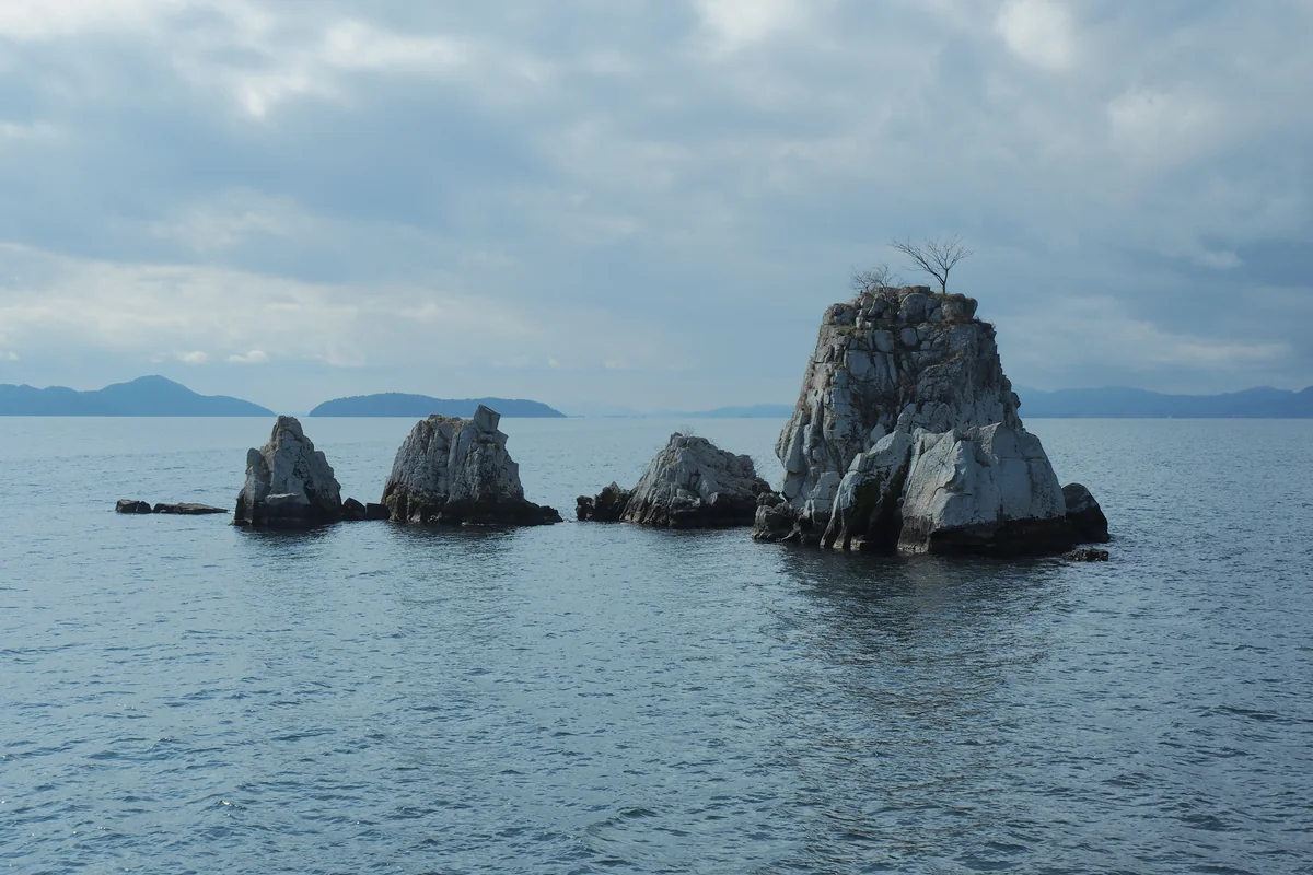 投稿写真：沖の白石