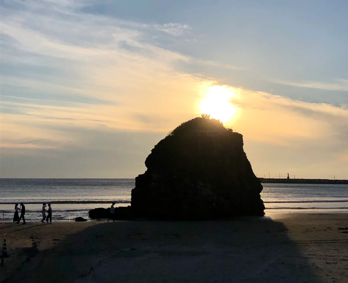 投稿写真：弁天島の夕日