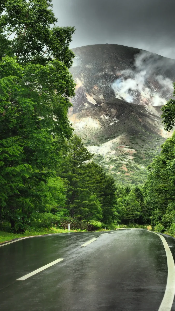 投稿写真：雨の一切経山