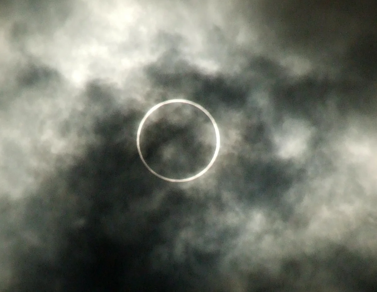 投稿写真：金環日食１