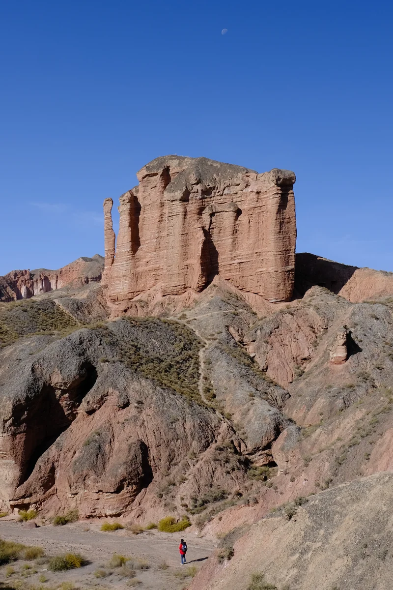 投稿写真：氷溝丹霞地貌