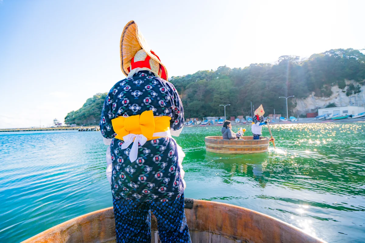 投稿写真：佐渡島のたらい舟