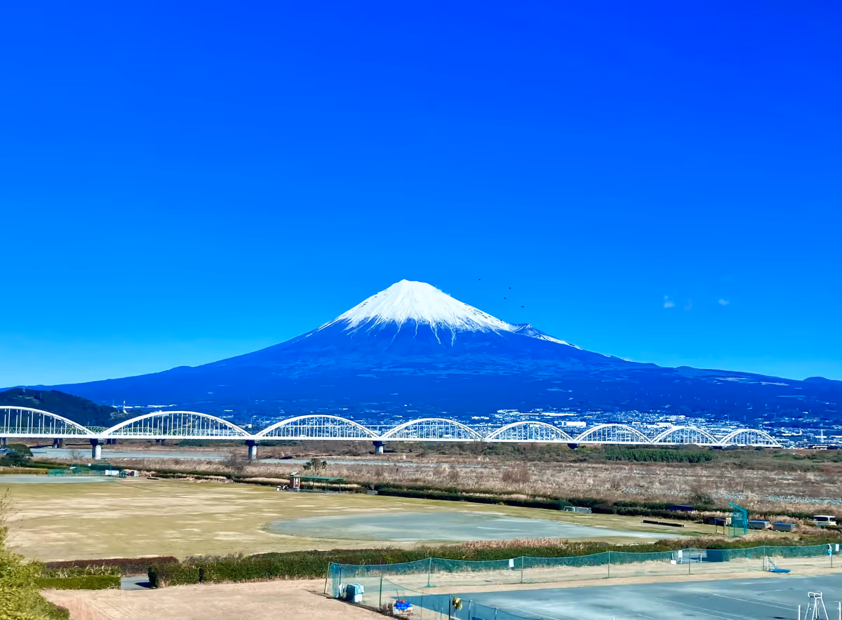 投稿写真：蒼天の富士