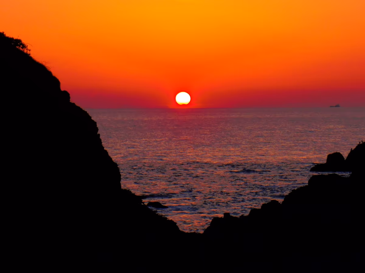投稿写真：室戸岬の夕日