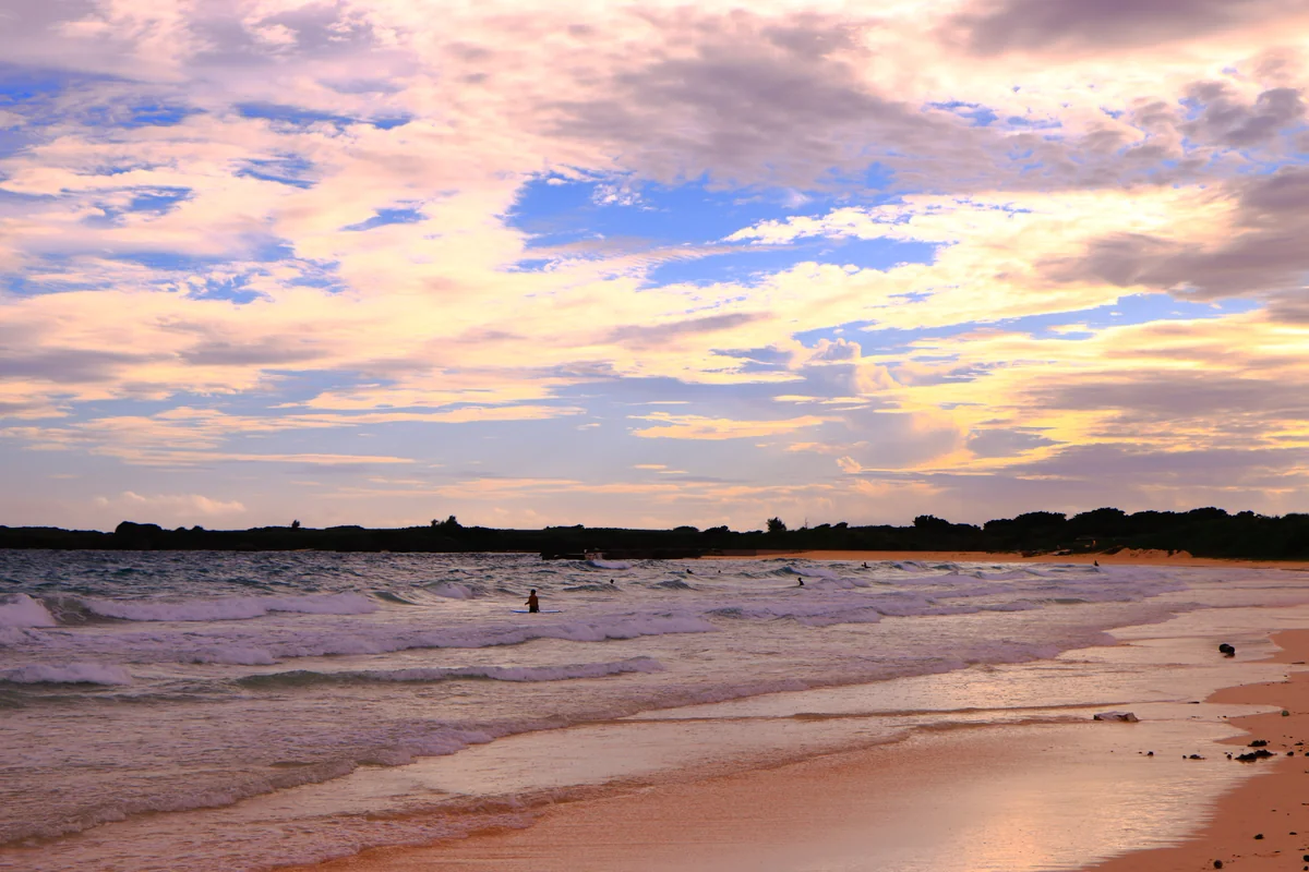 投稿写真：渡口の浜の夕焼け
